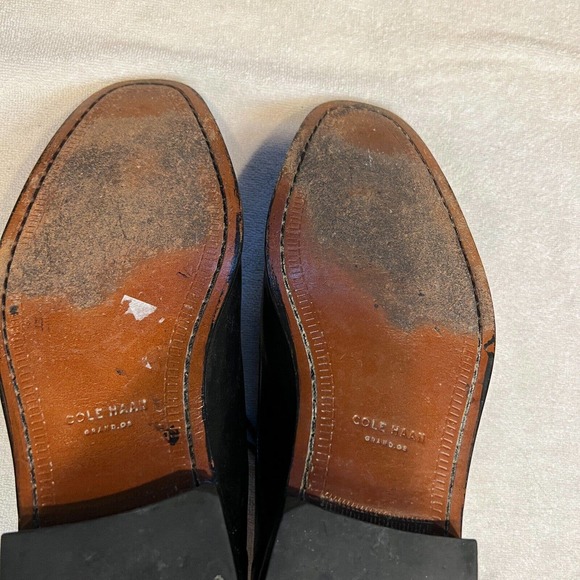 Cole Haan “Giraldo” Bike-Toe Oxfords Size 11.5M Black C21192 Grand Os Lace Up main image 9